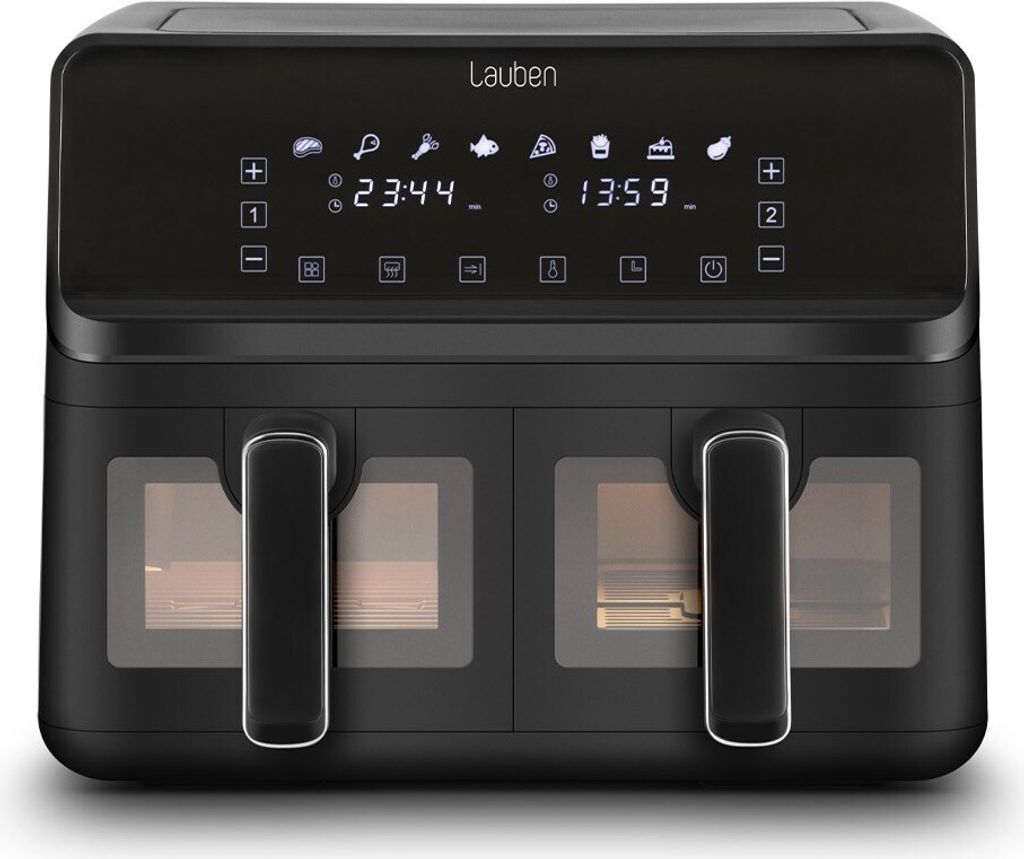 Lauben DualZone® Air Fryer 8000BC, Heißluftfritteuse mit Produktbild