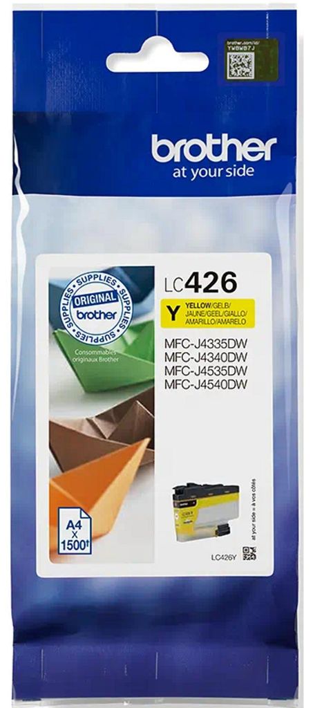 Brother LC426Y - Alta resa - Giallo - originale - Cartuccia Immagine del prodotto 