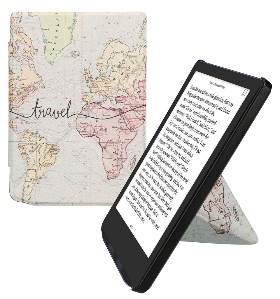 kwmobile Schutzhülle kompatibel mit Pocketbook Verse / Verse Lite / Verse Pro / Color / Vivlio Light/Light HD - Hülle Kunstleder - eReader Cover ...