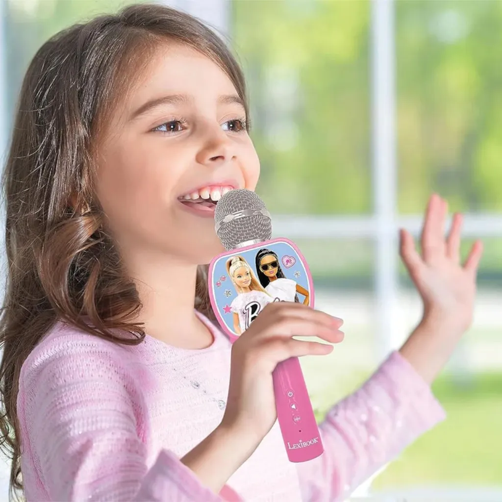 Microfono Barbie Wireless Bluetooth: Karaoke e Altoparlante 3W - 8