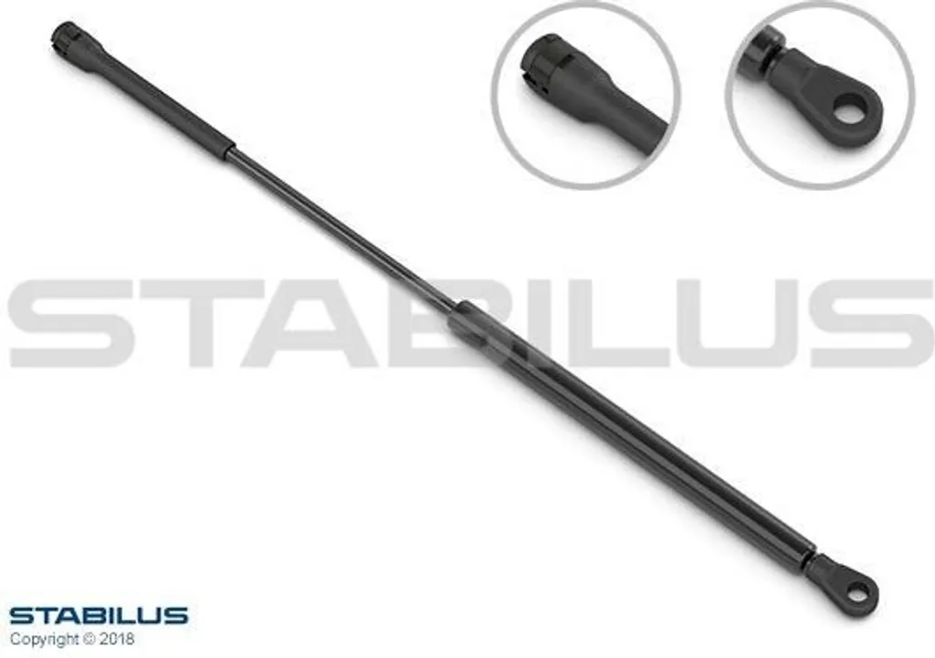 Ressort à Gaz STABILUS 9763FY - Vérin Robuste pour Capote de Megane I