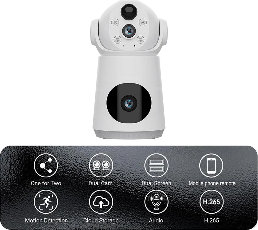 Telecamera WiFi Esterno/Interno: Proteggi i Tuoi Affetti a 360 Gradi