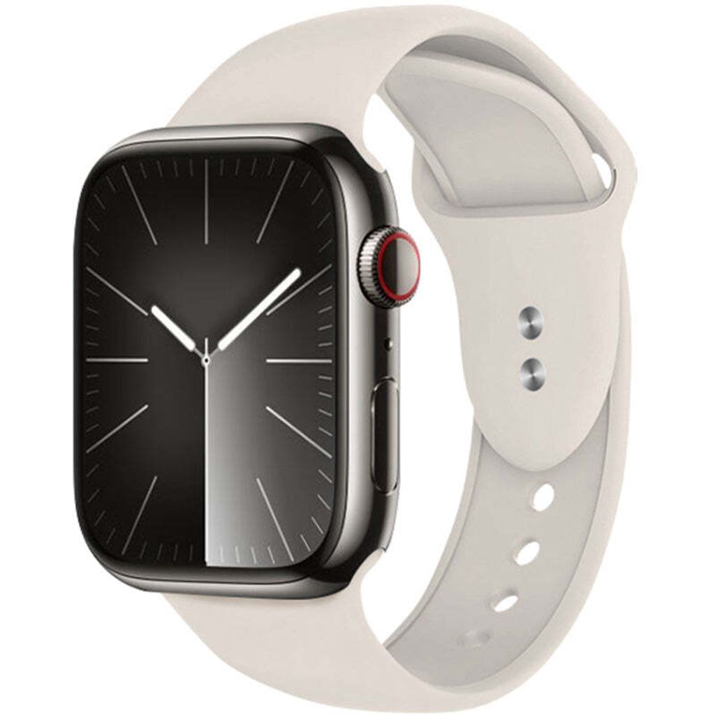 Crong Liquid - Armband für Apple Watch 38/40/41/42mm (steinbeige)