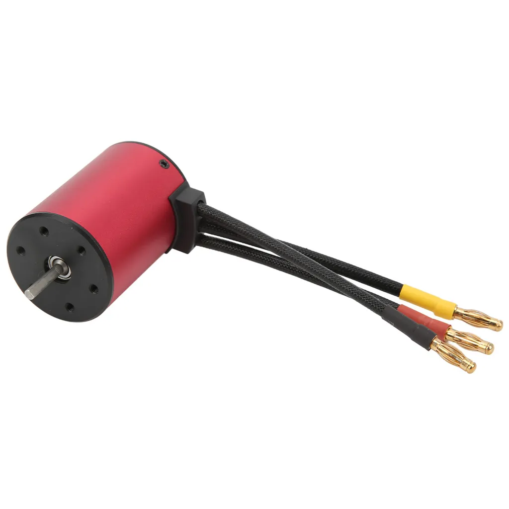 Moteur 3650 2300KV Brushless avec Arbre 3.175mm pour Voiture RC 1/10