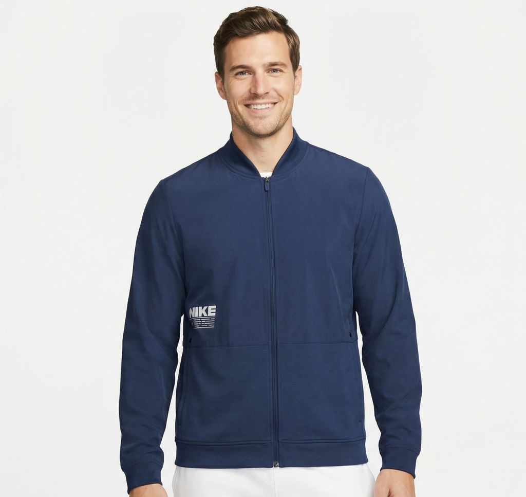 Sweatshirt NIKE Dri-FIT Men's Langarm Blau Blau L