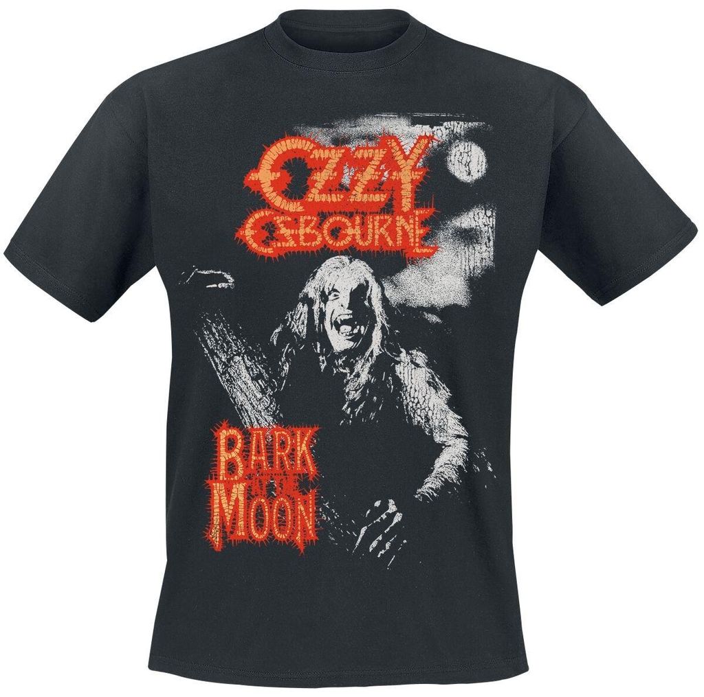 Ozzy Osbourne T-Shirt Herren Bark Tribute schwarz S