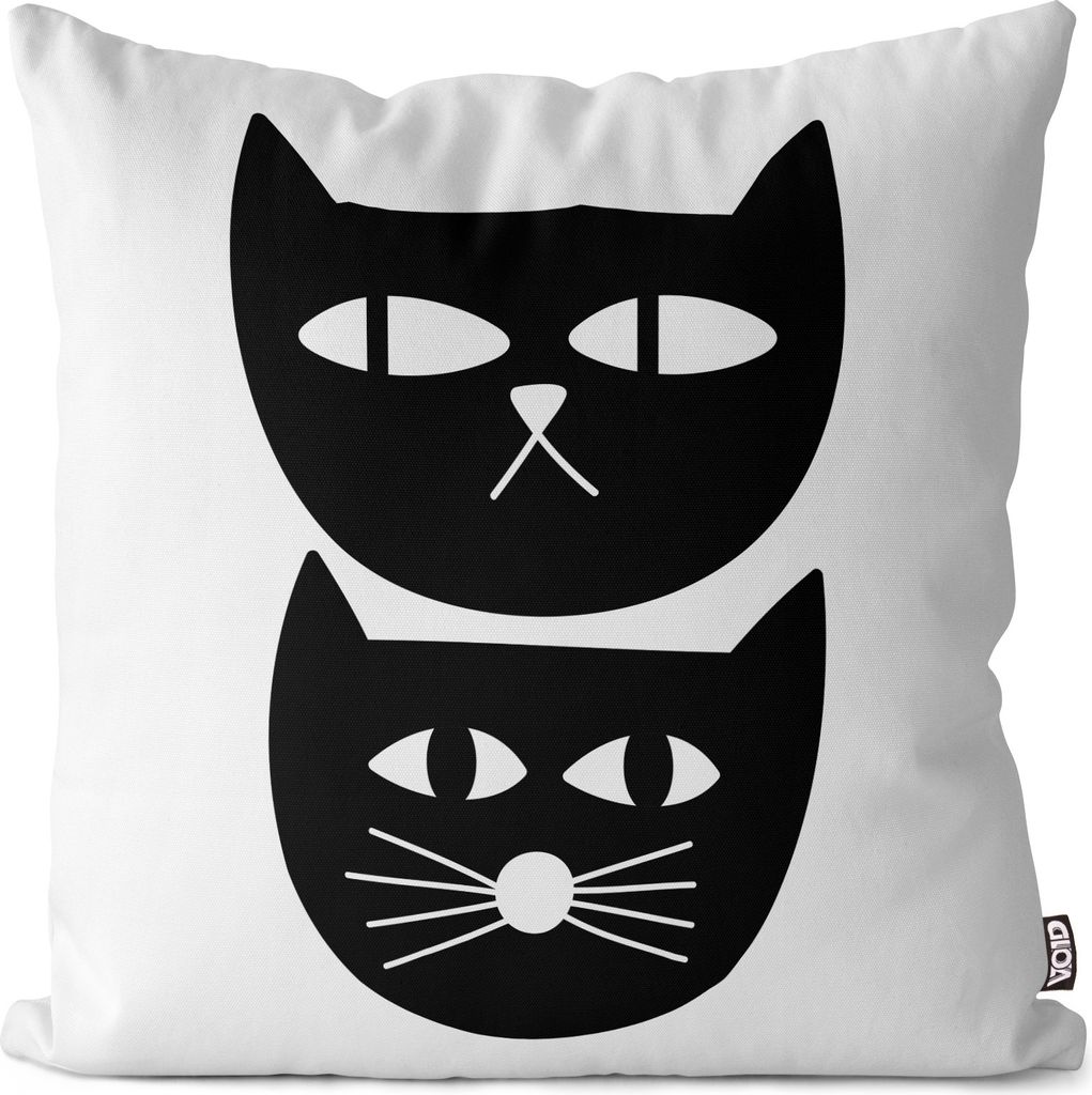 VOID Katzen Haustiere Cartoon Kissenbezug Kissenhülle Sofakissen Kissen Deko Outdoor-Kissen Dekokissen