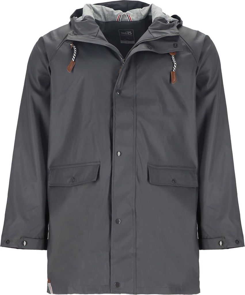 FRIESEN Friesennerz Herren Regenjacke "Kein Wasser, Mann!" II mit Innenfutter - Regenmantel Outdoor Jacke mit Kapuze wasserdicht und waschbar in An...