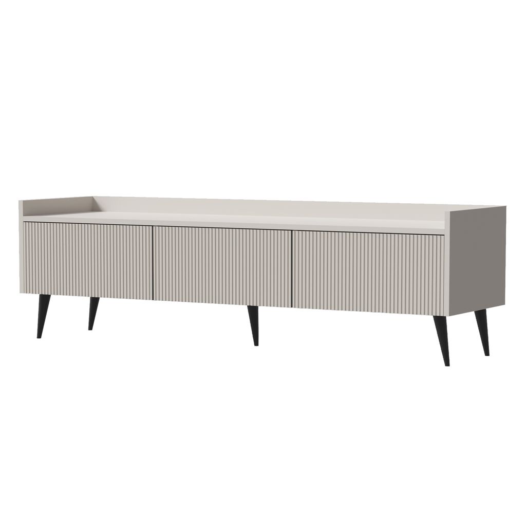 AX LIVING Lowboard TV Acaddo – 150 cm Breite, Modern in Kaschmir