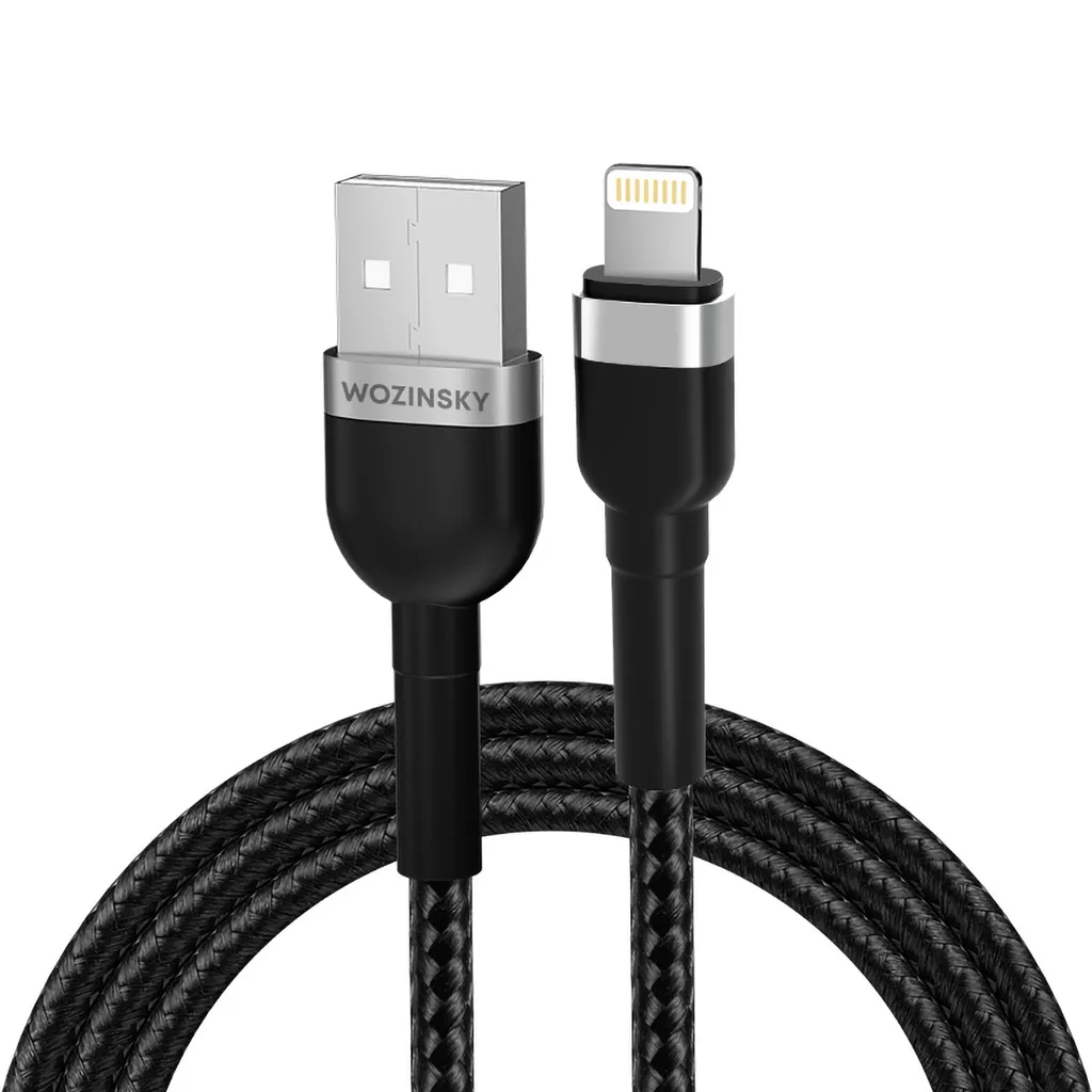 Cavo Wozinsky Wnbal2 Usb-A / Lightning 2.4A 2 M - Czarny