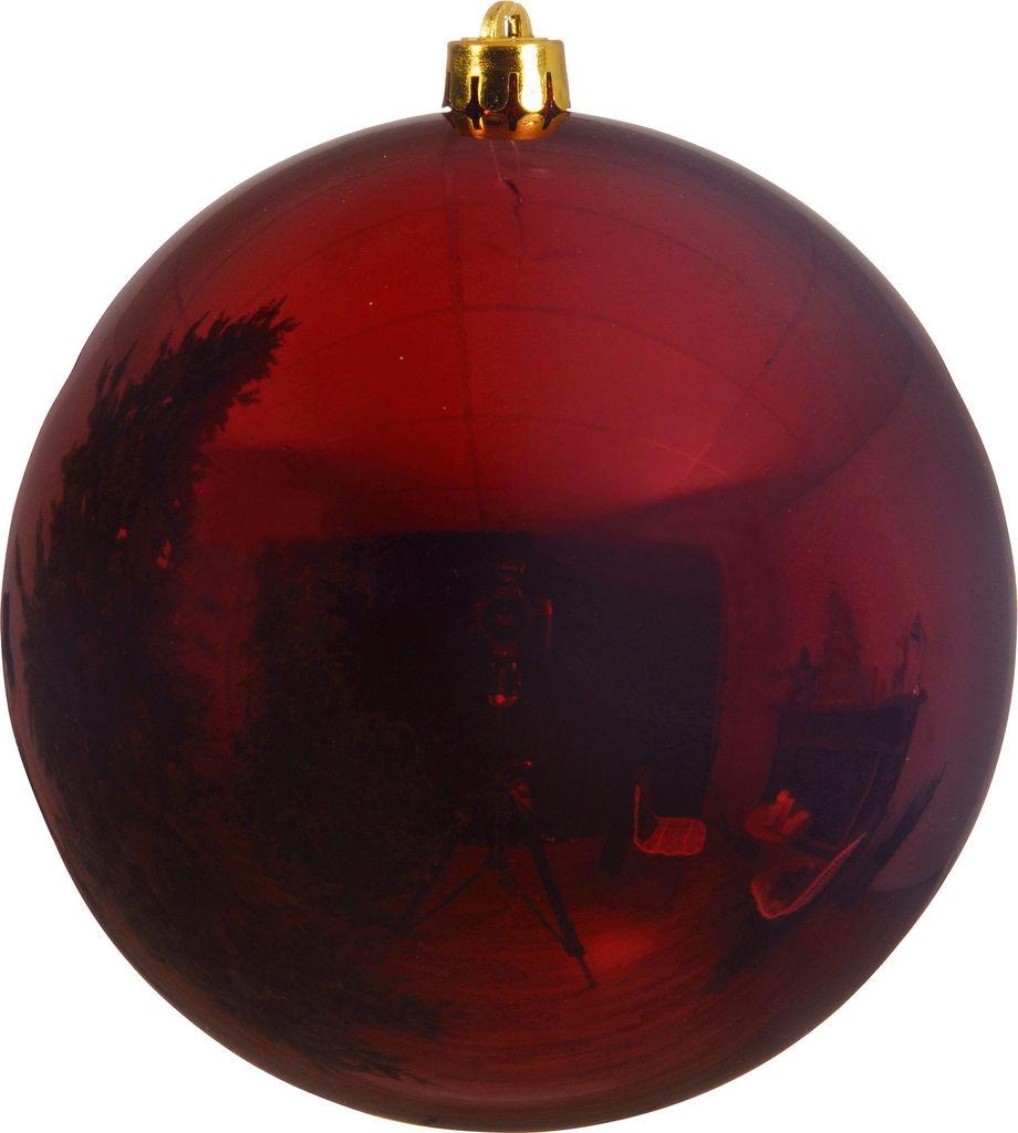 Weihnachtskugeln Kunststoff 40cm 1 Stück Ochsenblut