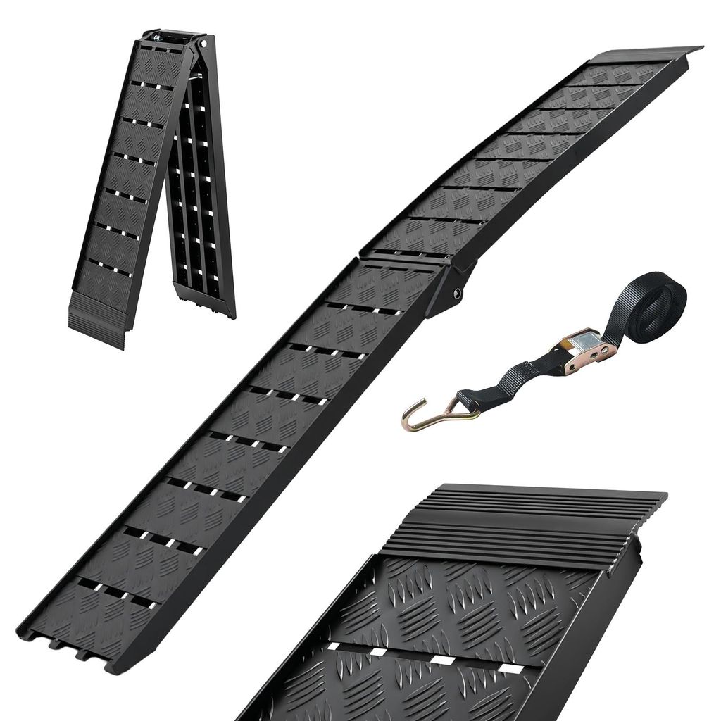 TRUTZHOLM 1x Auffahrrampe Alu klappbar 226 cm Traglast 680 Produktbild 