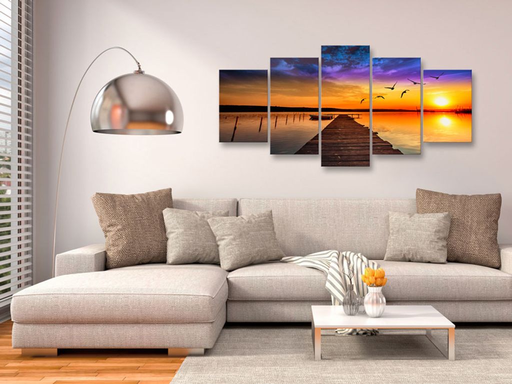 SEE LANDSCHAFT Acrylglasbild Modern Wandbild Glasbilder Produktbild 