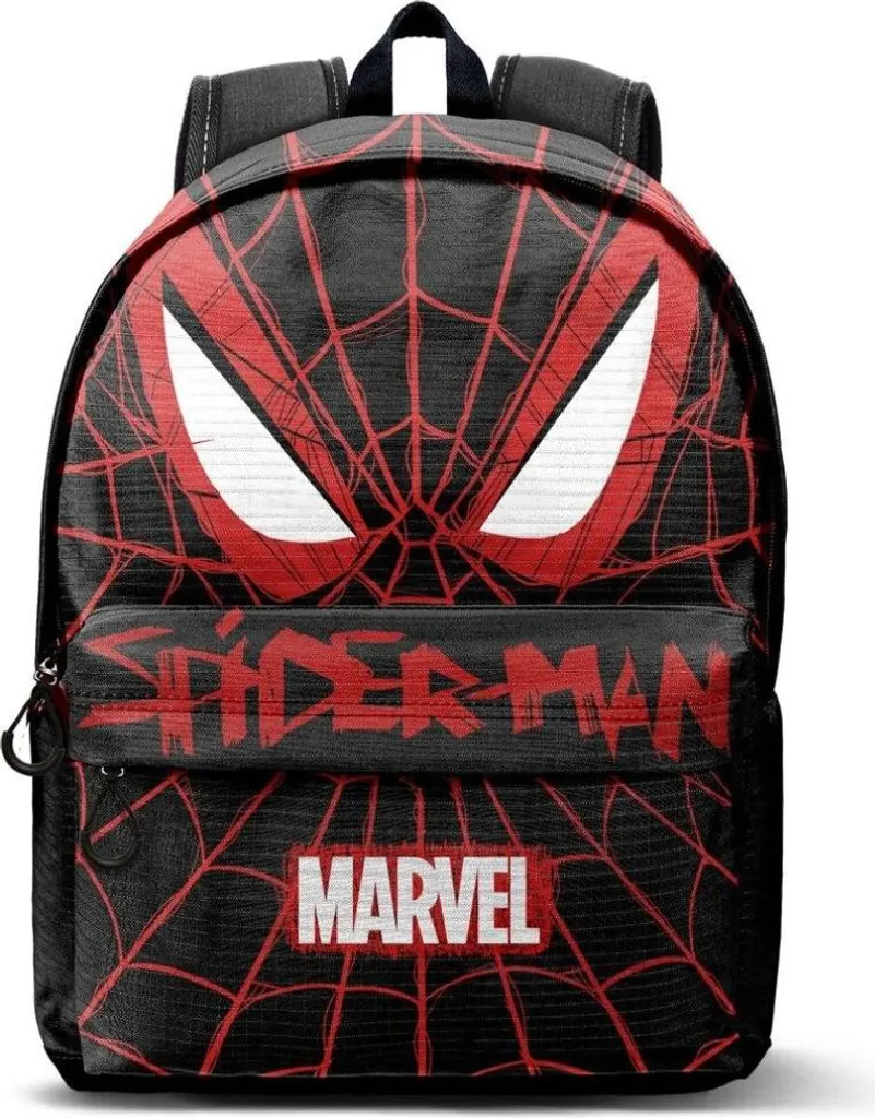 Zaino Spiderman Nero Karactermania per Scuola e Tempo Libero