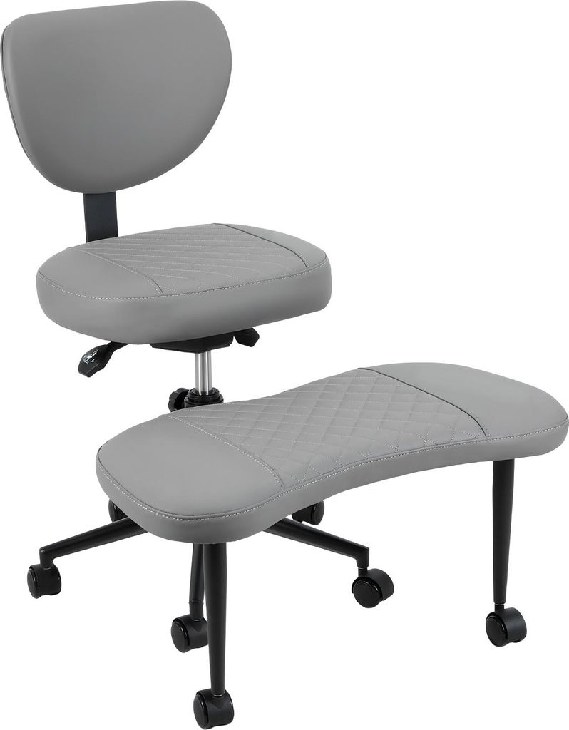 Yogastuhl, Meditationsstuhl mit ergonomischer Rückenlehne, Produktbild 