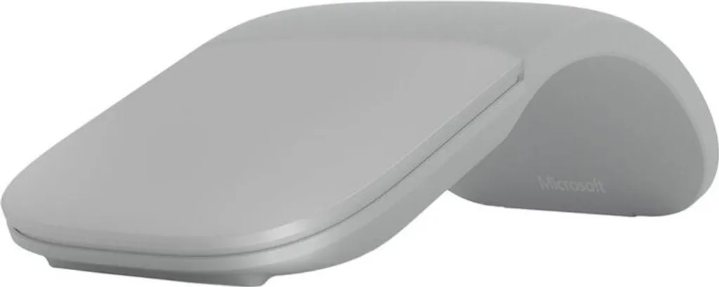 Souris Sans Fil Microsoft Surface Arc Argent Ambidextre avec Bluetooth
