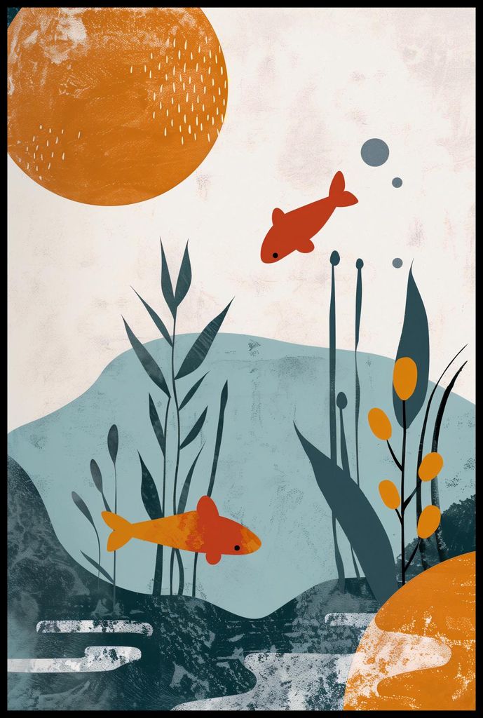 Plakat 61x91,5cm Unterwasserwelt