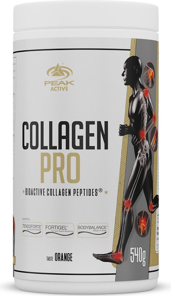 Collagen Pro - 540g : Orange I Muskelgewebe I Gelenke I Produktbild 
