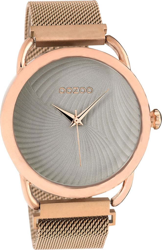 Oozoo Metall Damen Uhr Analog Quarzuhr Armband rosegold Timepieces D2UOC10698