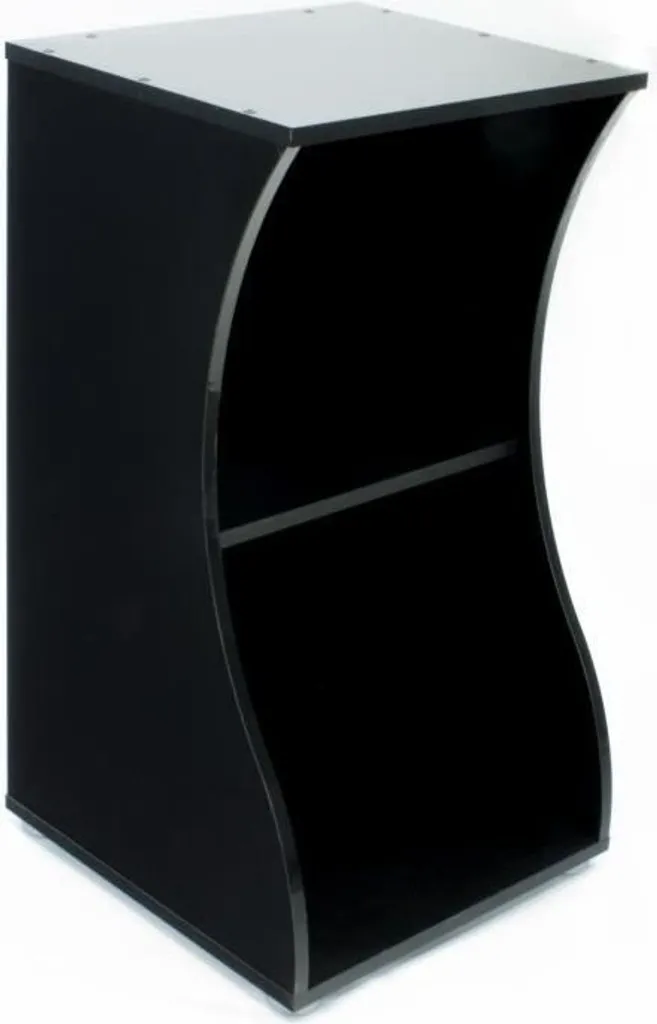 Fluval Support pour Aquarium 15015 : Meuble Robuste Noir Épuré