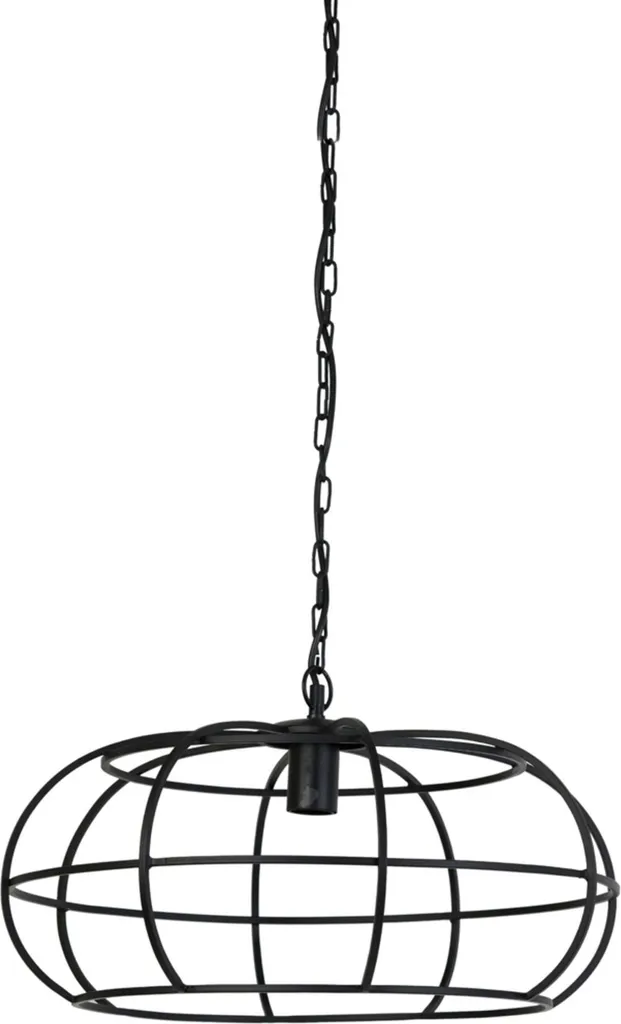 Offerta Light & Living Imelda - Lampada Sospensione Nero Metallo