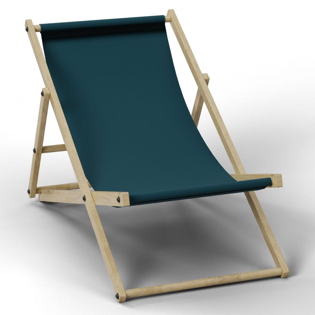 Liegestuhl Dunkelgrün Liege Stuhl Strand Strandliege Sonnenliege Gartenliege Klappstuhl Lounge Chill 2 Stück