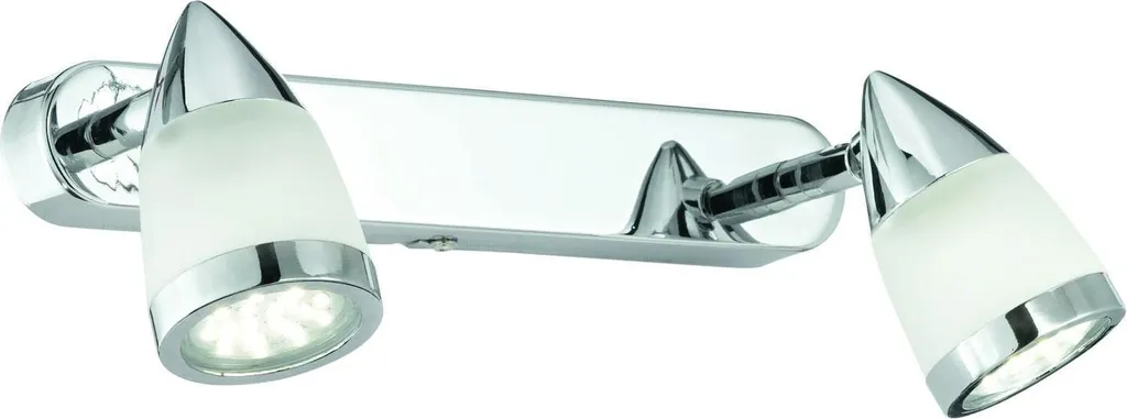 Lampada da Parete Dmora Mondovi Argento Vetro | Illuminazione d'Interni
