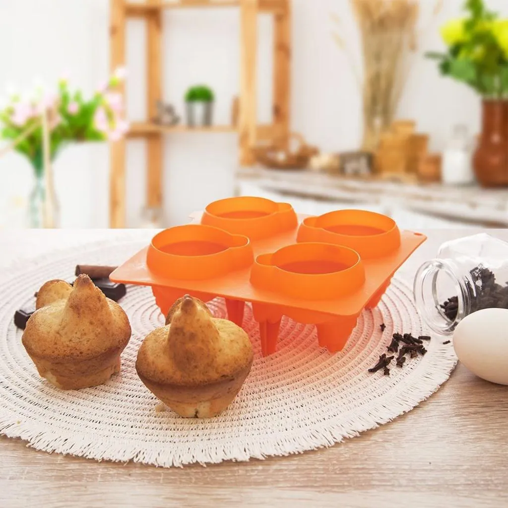Offerta Stampo Silicone Pasqua Galline - Prezzo Shock per Dolci 3D - 5