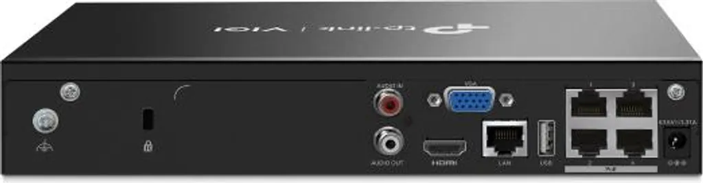 NVR VIGI NVR1004H TP-Link Omada avec Compression H.265+ Haute Qualité
