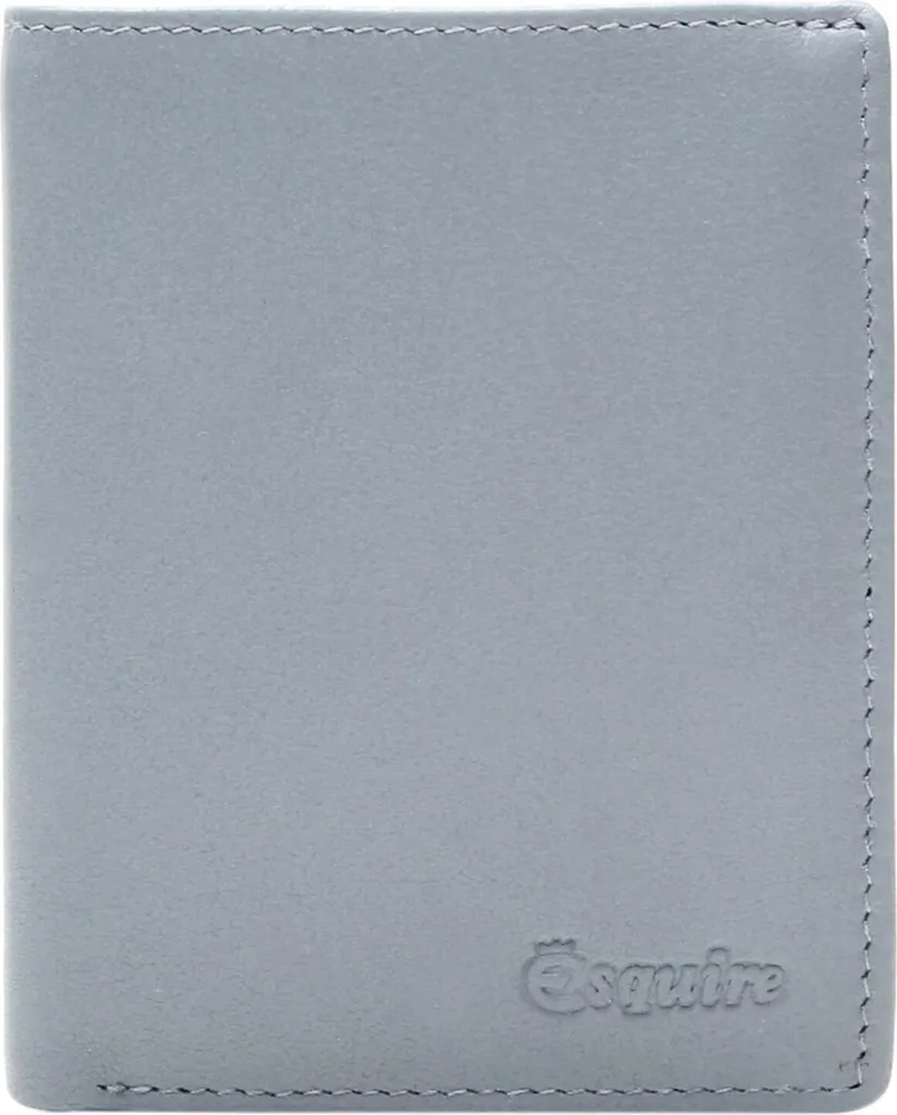 Esquire Pelle portafoglio Viktoria 62 Wallet Grey grigio cadetto