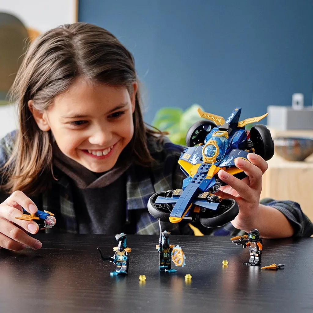 Speeder Sous-Marin Ninja 71752 LEGO avec 4 Figurines et Drone - 12