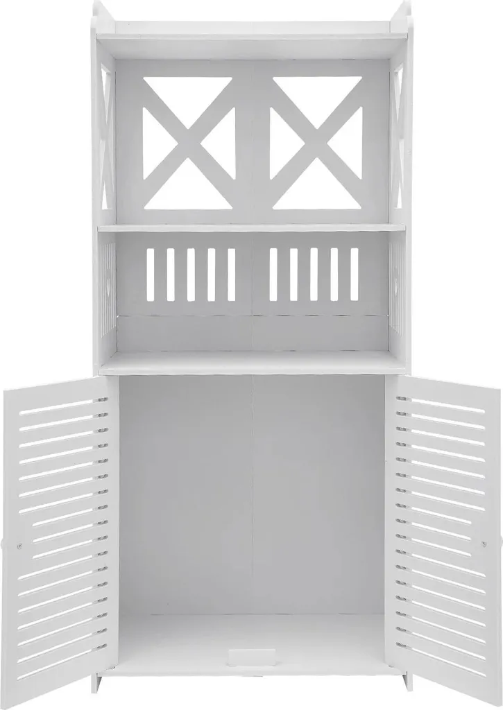 Mobile Angolare Salvaspazio Nero - Arredo Bagno e Cucina in Legno