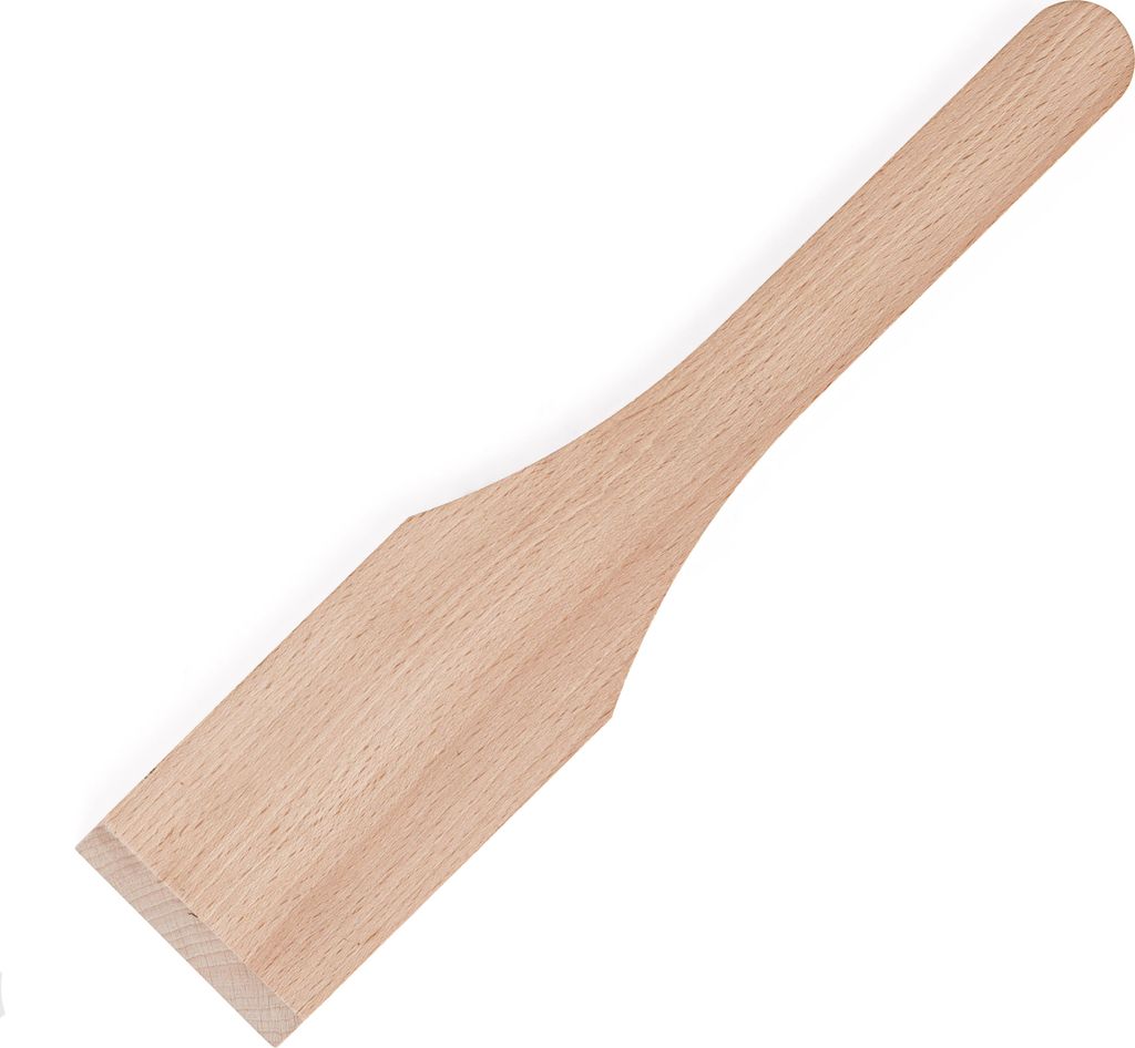 Metrie | Rina-1028 Holzschaber 1 cm dick, Buche | 280×60 mm