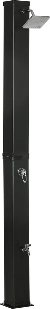 Douche solaire Outsunny 40L : finie l'eau froide pour sortir de piscine