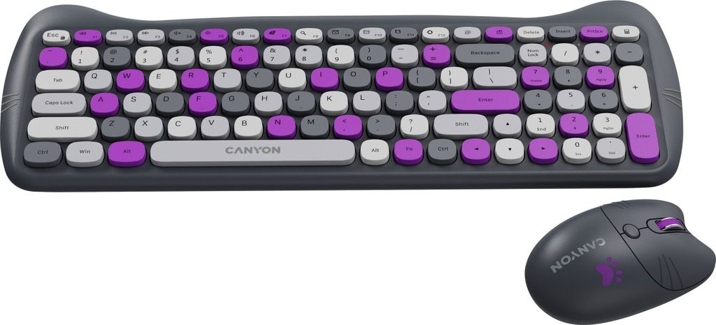 CANYON HSET-W6 Kitty edice šedofialová Obrázek produktu 