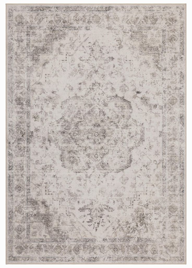 Tapis Kurzflor style vintage oriental, idéal pour le salon, Image du produit 