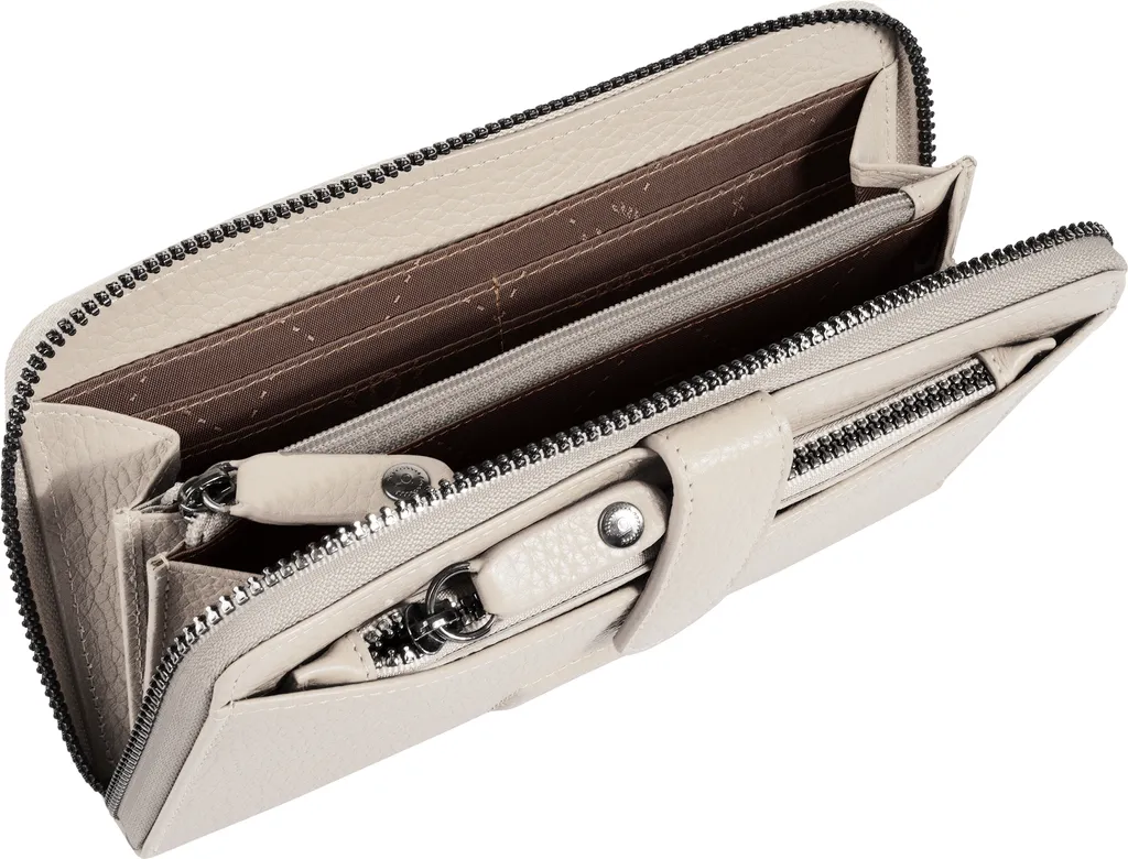 bugatti portafoglio Elsa Zip Wallet White avorio - 14