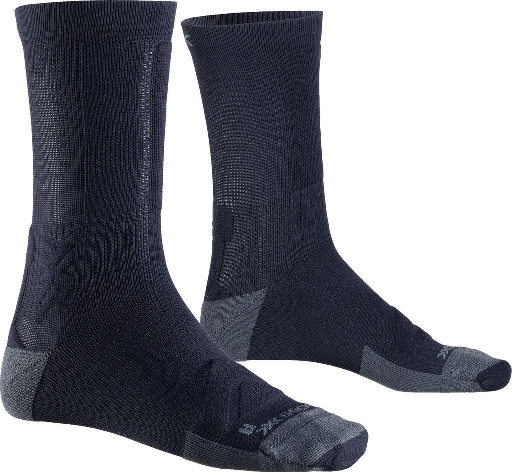 X-SOCKS Gravel Discover Crew Socks - High-End-Funktionssocken für Gravel Biking, verbesserte Thermoregulation, Airflow und Multi-Level Protection ...