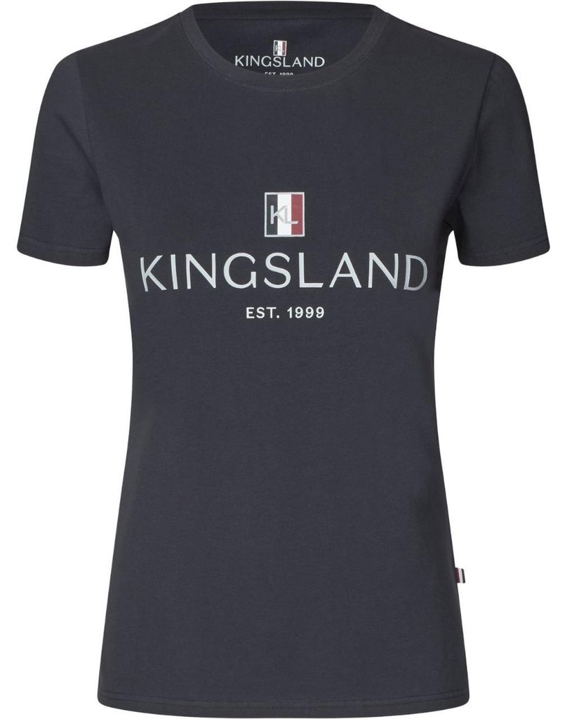 Kingsland T-Shirt Damen Logo Shirt Navy M