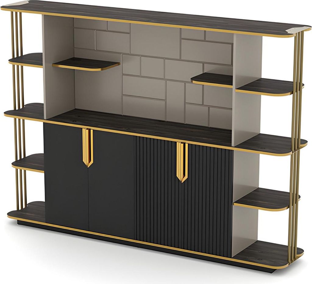 Büroschrank Aktenschrank Schrank Büroregal Standregal Arbeitszimmer