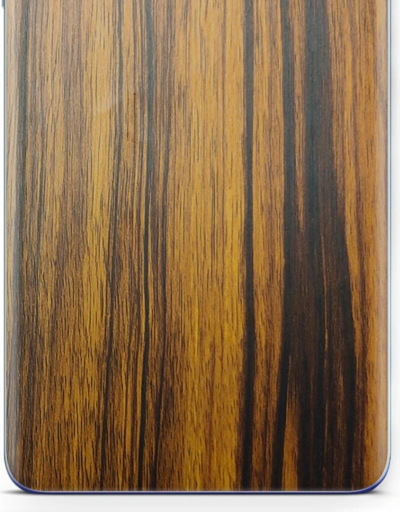 apgo Rückseite Schutzfolie, Skin, kompatibel mit Blackview Shark 8, Hinten Displayschutzfolie aus Vinylfolie, kratzfest, einfache Montage - Tigerwood