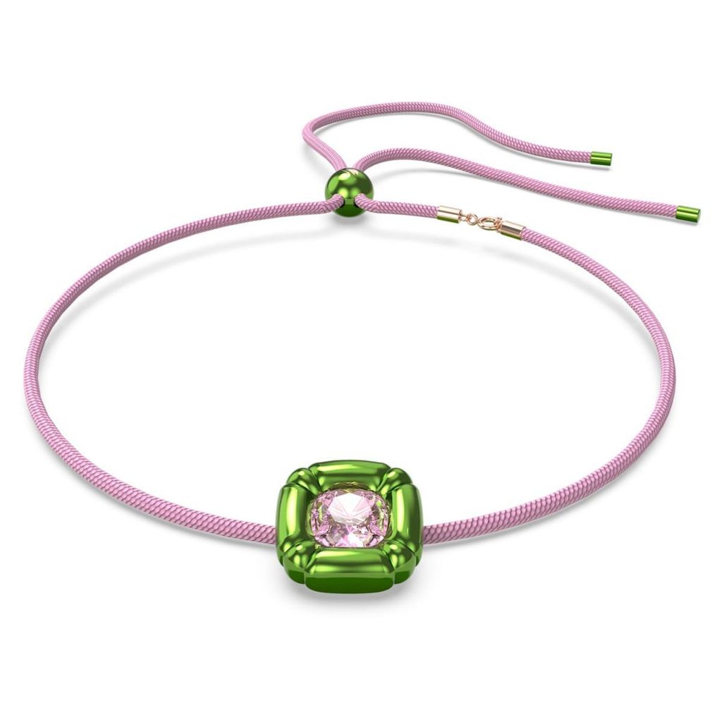 Swarovski Femme Collier Rose Textile Cristal Dulcis 5601585 Image du produit 