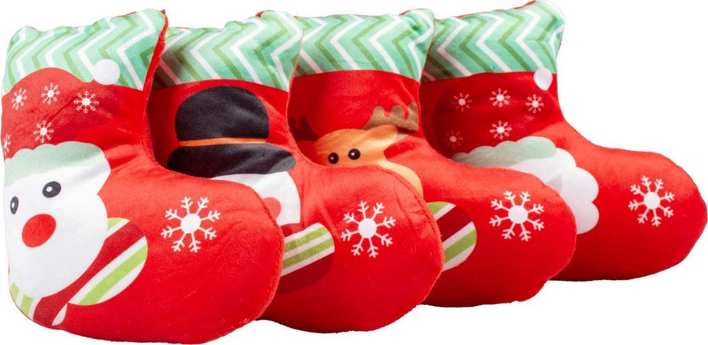 Duvo+ Hundespielzeug Xmas Socke aus Plüsch