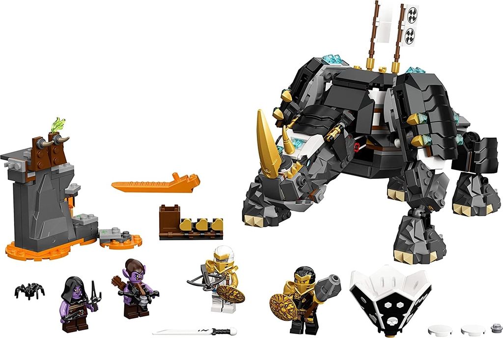 LEGO 71719 NINJAGO Potwór Mino Zane'a, zestaw konstrukcyjny