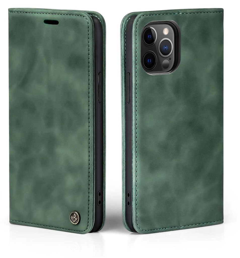 Handy Hülle für Apple iPhone 12 Klapphülle Bookcase Flip Produktbild 