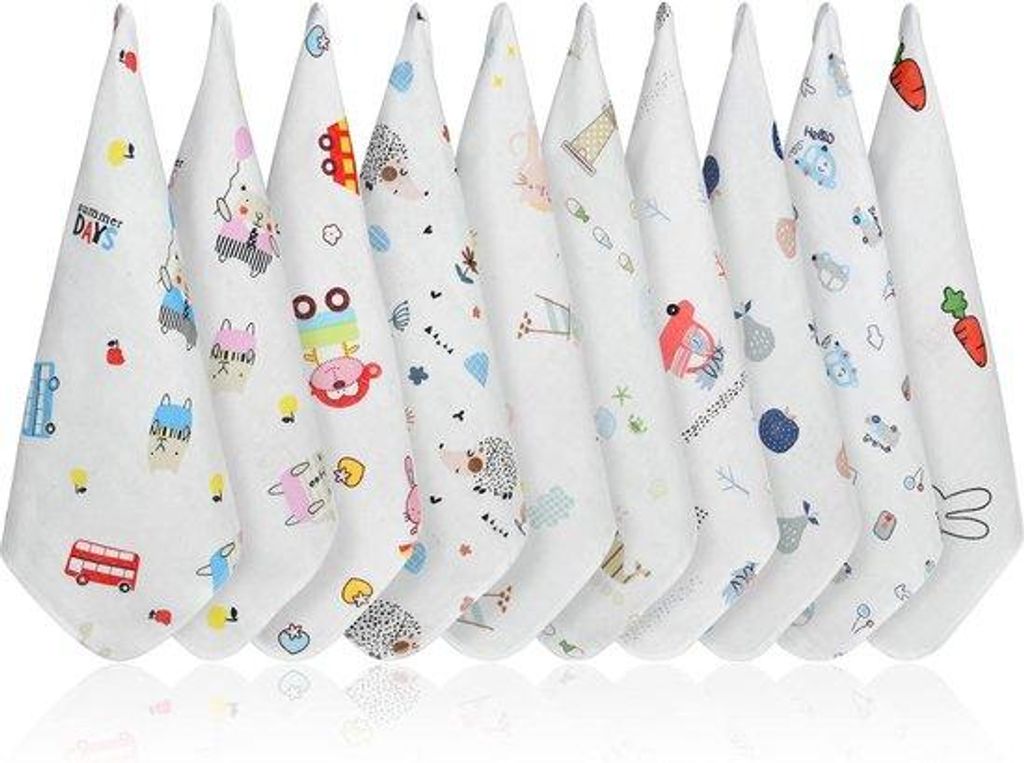 Mousseline-Weichwaschtücher für Säuglinge | Babygesichtstücher aus Weichwasch für Neugeborene mit empfindlicher Haut | Weichwasch-Tücher für...