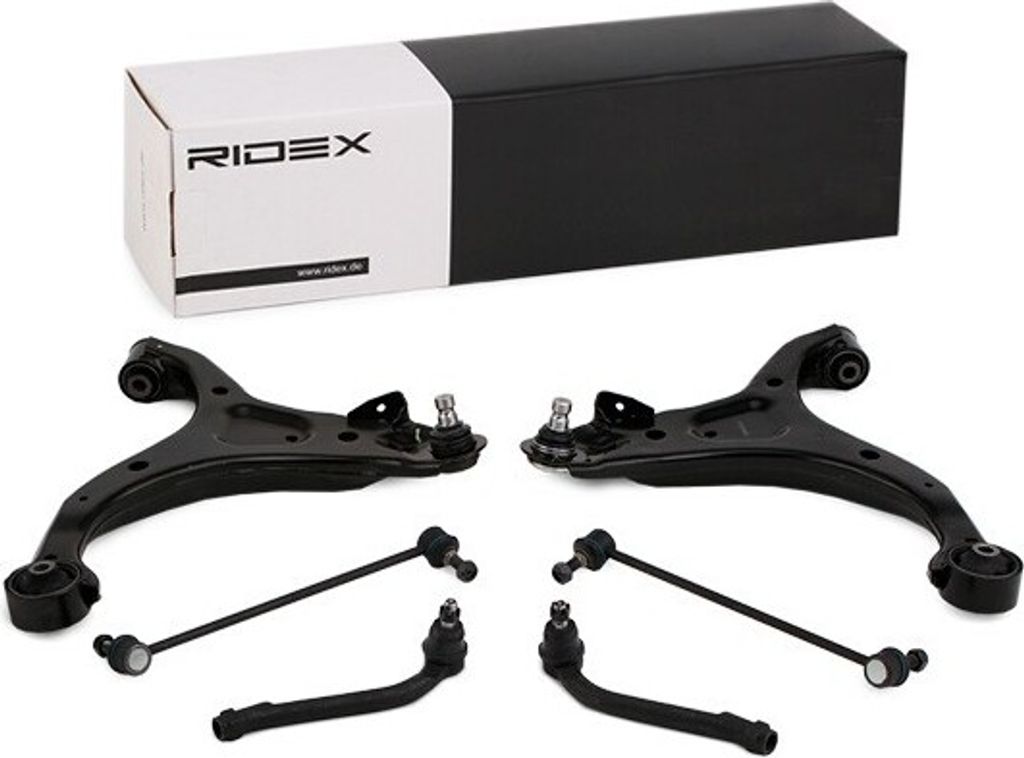 RIDEX 772S0285 Querlenker Reparatursatz für HYUNDAI SANTA FÉ II (CM) Vorne