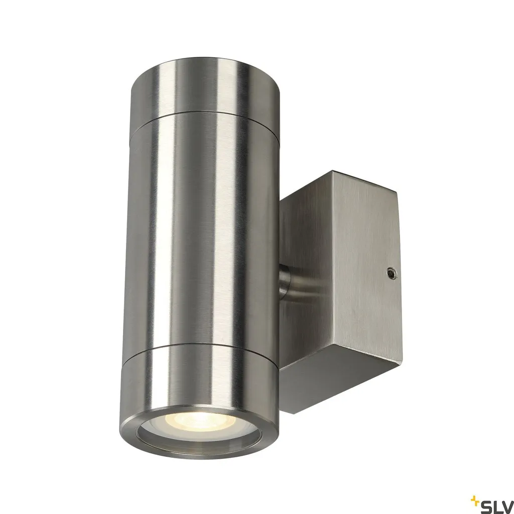 Applique Murale IP44 en Acier Inoxydable 304 Ronde pour Spot GU10