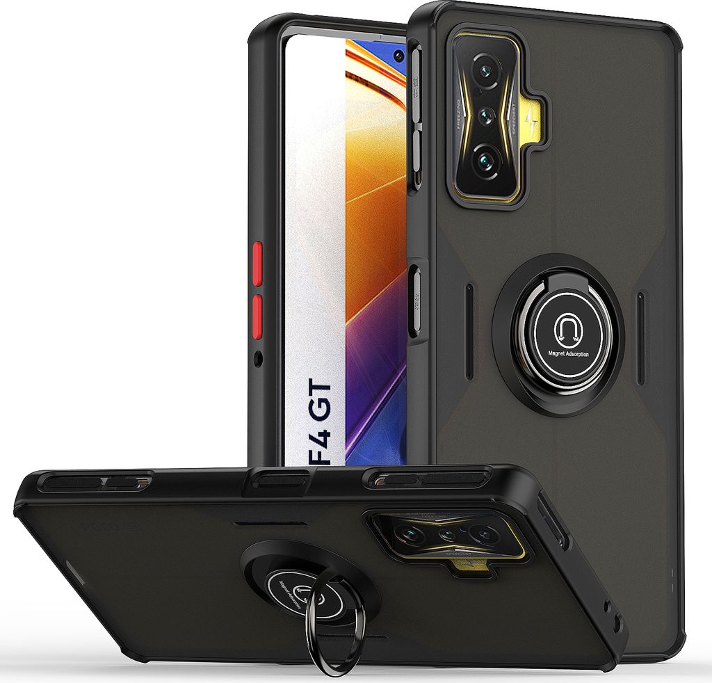 Redmi K50 Gaming Hülle, Ring Halter Ständer Matte Produktbild 