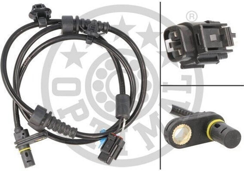 OPTIMAL ABS Sensor Raddrehzahl Hinten Links für FIAT Sedici (FY) 06-S520